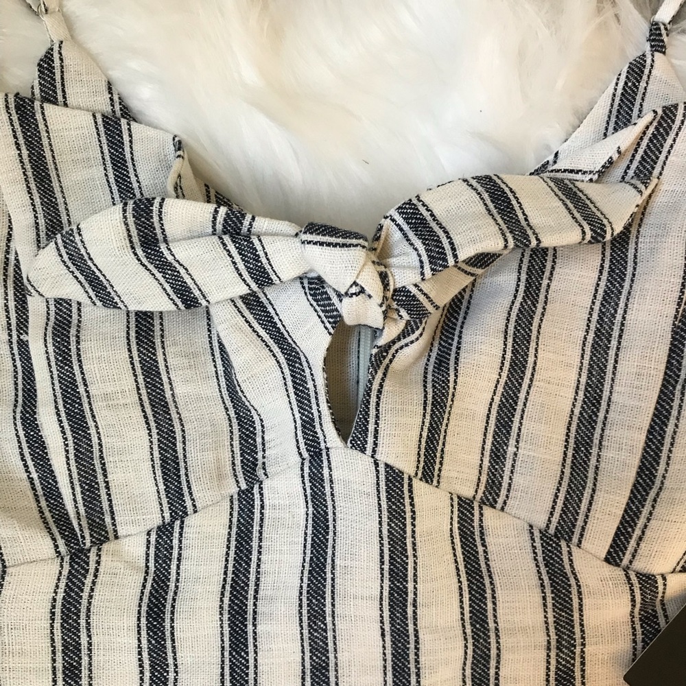 NWT reformation Clara dress buoy stripe size 2 - Picture 7 of 8